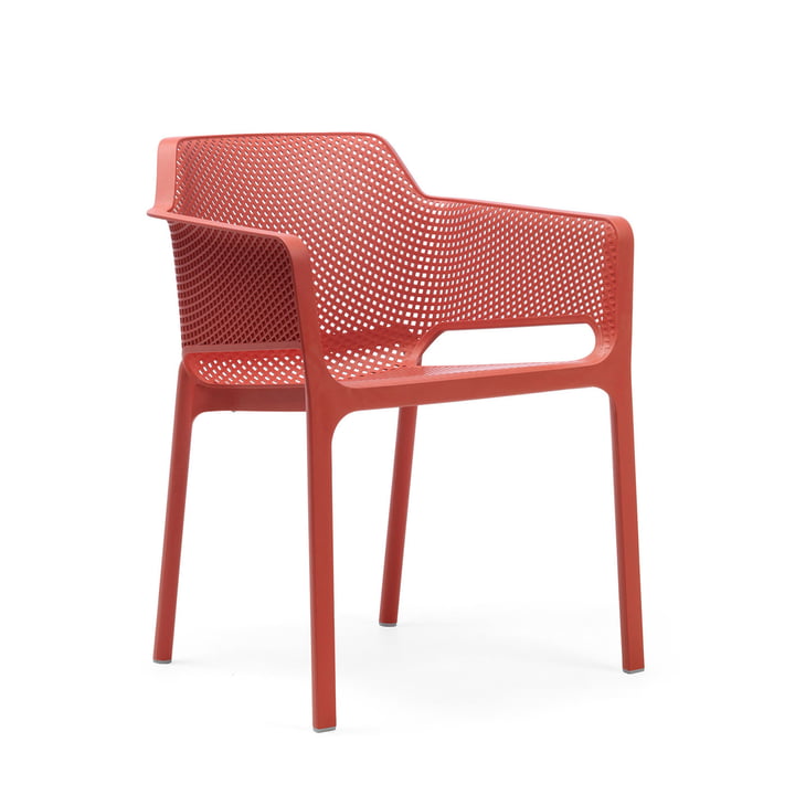 Net Armchair Coral